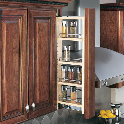 Upper Wall Cabinet Pullout Filler - Organizers